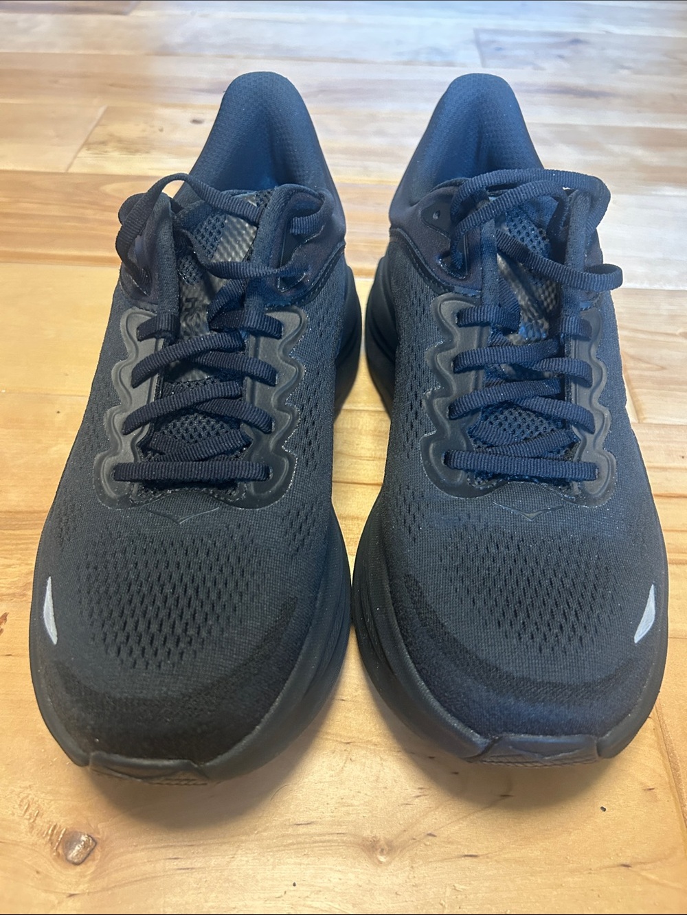 Hoka Men's Black Athletic Running Shoes BONDI 9 size 10